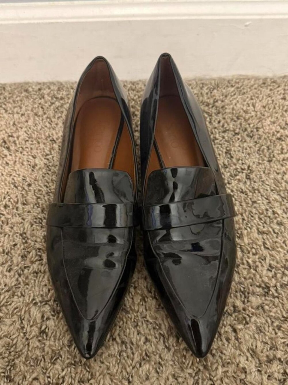 Franco Sarto Women's Black Loafers